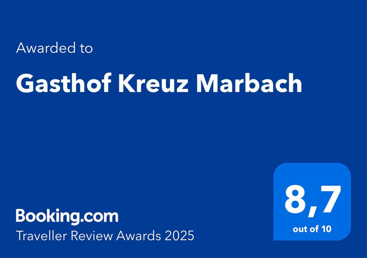 Gasthof Kreuz Marbach ภายนอก รูปภาพ